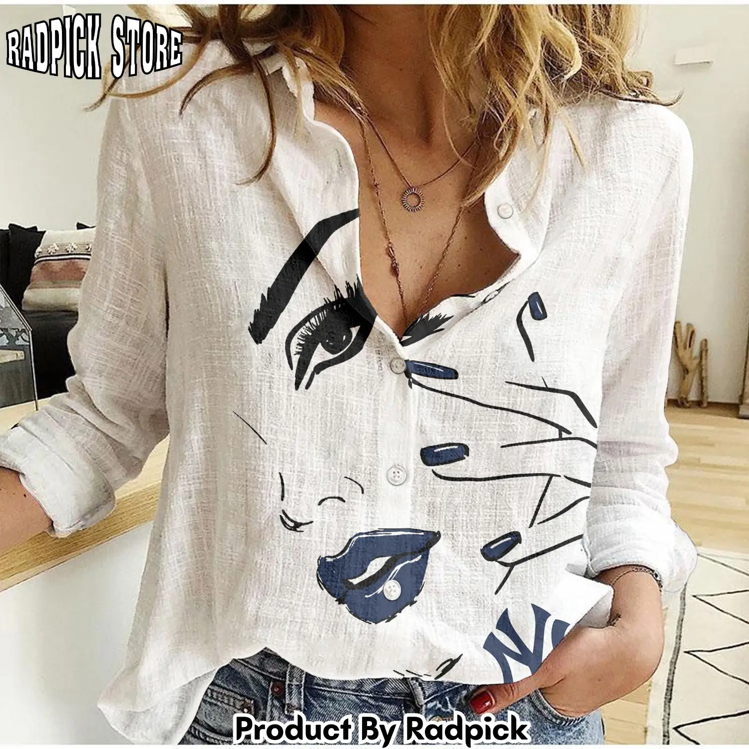 Radpick new york yankees woman shirt rp662480